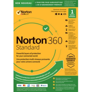 Norton 360 Standard - 1-Year / 1-Device - Global